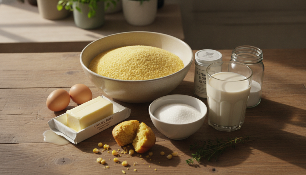 gluten free cornbread recipe
